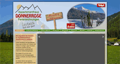Desktop Screenshot of donnerrose.com